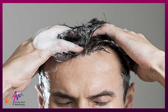 طريقة غسل الشعر بعد الزراعة بالخطوات ومدة التعافي بعد الزراعة
